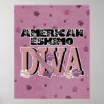 American Eskimo DIVA Posters