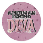 American Eskimo DIVA Sticker