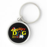 American Eskimo Dog Agility Key Chains