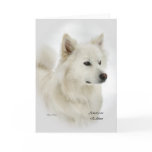 American Eskimo Dog Art Gifts cards