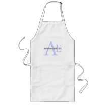 American Eskimo Dog Breed Monogram Aprons
