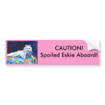American Eskimo Dog Bumper Sticker bumper stickers