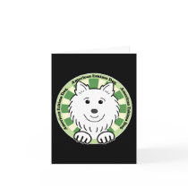 American Eskimo Dog Greeting Cards