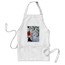 American Eskimo Dog Christmas Gifts Aprons