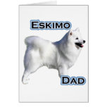 American Eskimo Dog Dad 4 Greeting Cards