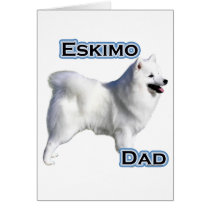 American Eskimo Dog Dad 4 Greeting Cards