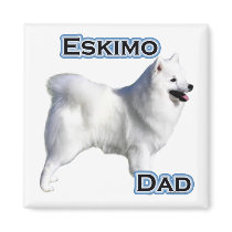 American Eskimo Dog Dad 4 - Magnet