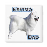 American Eskimo Dog Dad 4 - Magnet