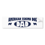American Eskimo Dog Dad bumper stickers