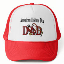 American Eskimo Dog Dad Hats