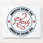 American Eskimo Dog Dad Mousepads