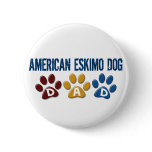 AMERICAN ESKIMO DOG DAD Paw Print