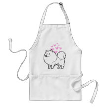 American Eskimo Dog / German Spitz Love Apron