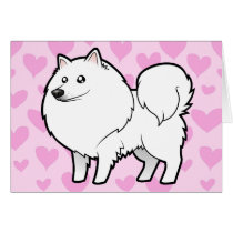 American Eskimo Dog / German Spitz Love Greeting Card