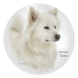 American Eskimo Dog Gifts Art stickers