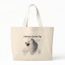 American Eskimo Dog History Design Canvas Bags
