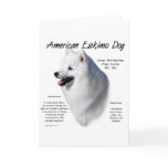 American Eskimo Dog History Design cards