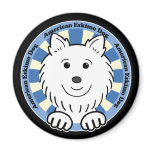 American Eskimo Dog Magnets