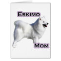 American Eskimo Dog Mom 4 cards