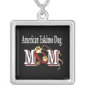 American Eskimo Dog, MOM Gifts necklaces