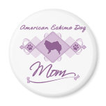 American Eskimo Dog Mom Magnets