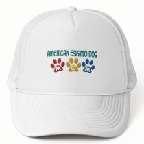 AMERICAN ESKIMO DOG MOM Paw Print