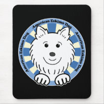 American Eskimo Dog Mousepads