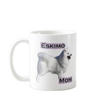 American Eskimo Dog Mum 4 Mugs