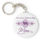 American Eskimo Dog Mum keychains