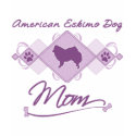 American Eskimo Dog Mum t-shirts