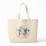 American Eskimo Dog Noel Canvas Bag