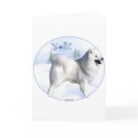 American Eskimo Dog Noel cards