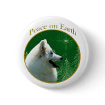 American Eskimo Dog Peace Pin