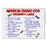 AMERICAN ESKIMO DOG Property Laws 2