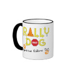 American Eskimo Dog Rally Dog mugs
