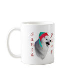 American Eskimo Dog Santa Paws Coffee Mugs