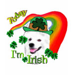 American Eskimo Dog St Patricks t-shirts