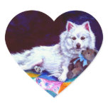 American Eskimo Dog Sticker