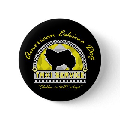 American Eskimo Dog Taxi Service by MenagerieMayhem