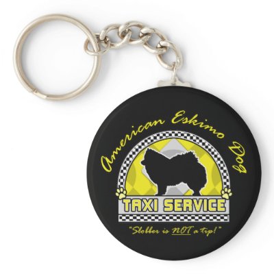American Eskimo Dog Taxi Service by MenagerieMayhem
