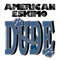 American Eskimo DUDE Photo Cutout