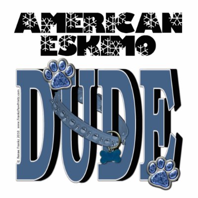 American Eskimo DUDE Photo Cutout by FrankzPawPrintz