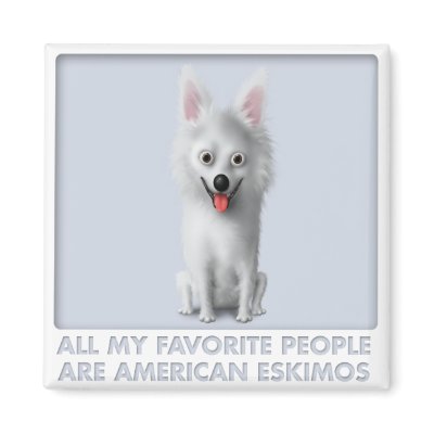 American Eskimo Favourite by cartoondogs