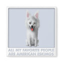 American Eskimo Favourite magnets