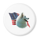 American Eskimo Flag magnets