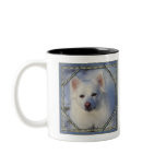 American eskimo Frame 1 Coffee Mug