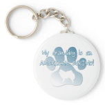 American Eskimo Granddog Key Chains