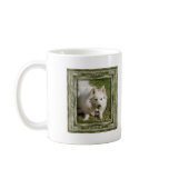 American Eskimo in Frit Frame Mugs