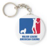 American Eskimo Key Chains