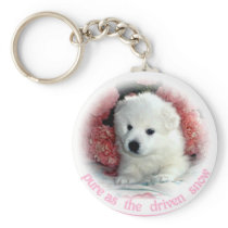 American Eskimo Keychain